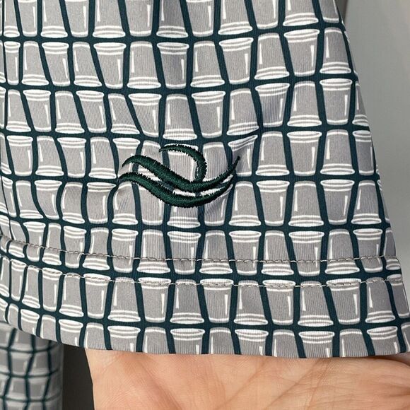 Criquet Men's Performance Sport Range Polo Shirt Size M Golf Preppy Outdoor - Picture 6 of 11